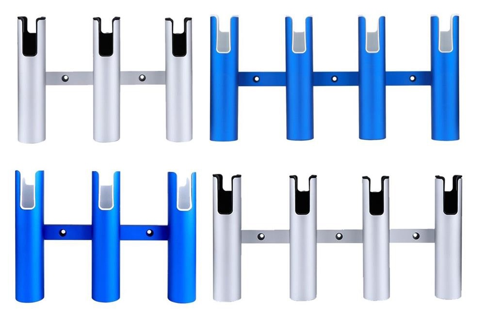 Superieure aluminiumlegering Marine 4-buis hengelhouder