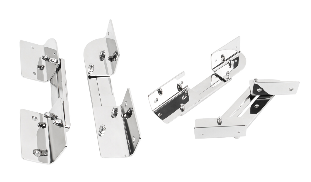 De roestvrijstalen 316 stoelsteun biedt bescherming tijdens uw zeilreis