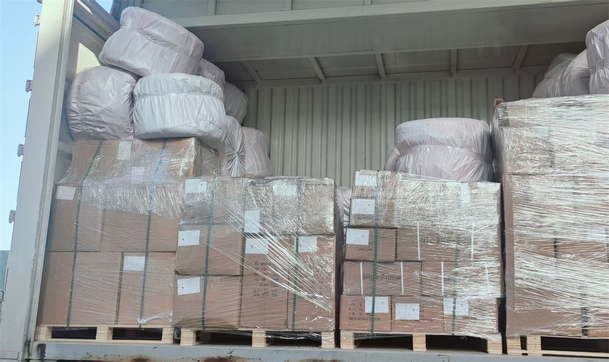 Andy Marine verzendt met succes een belangrijke bestelling