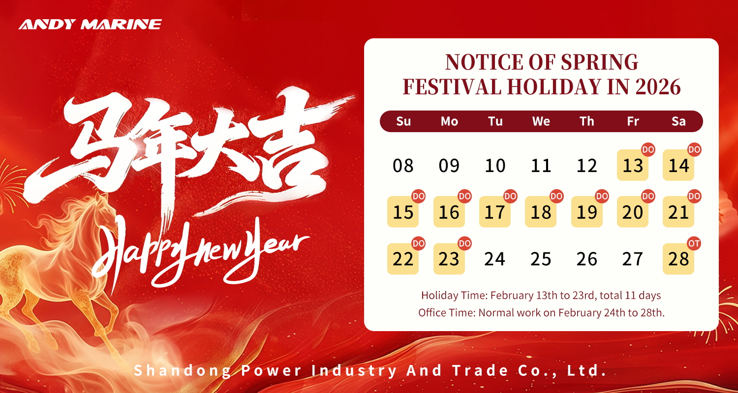 Andy Marine's Chinees Nieuwjaarsfeestdagbericht