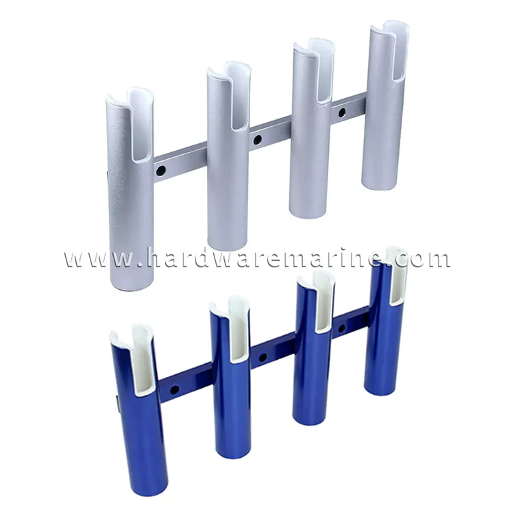 Aluminium legering mariene 4 buis visstanghouder