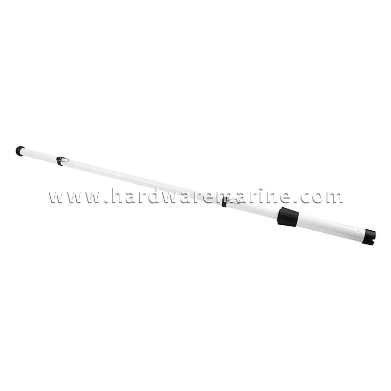 Aluminium witte 41 inch vlaggenmast voor bootjacht