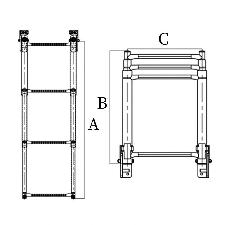 ABS Plastic Marine Thru Hull Fitting